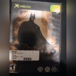 Xbox Batman Begins Video Game